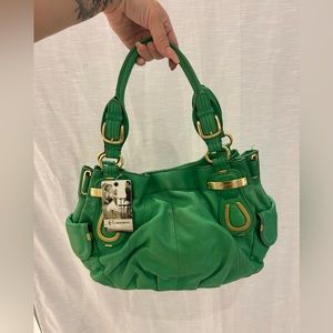 B. Makowsky Genuine Leather Shopper Bag